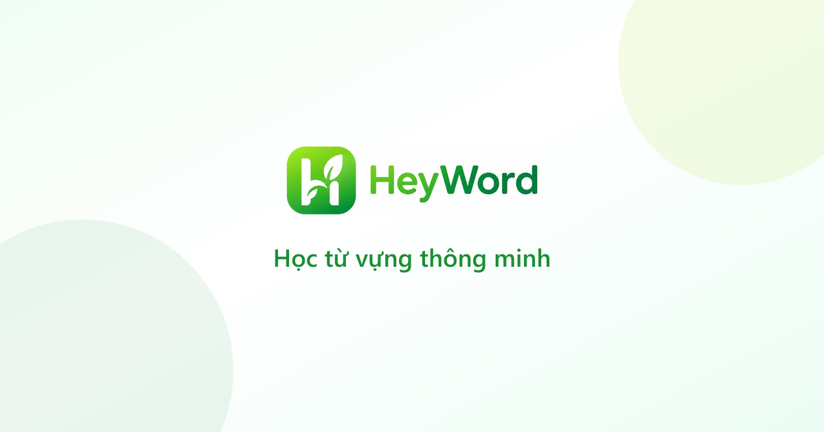 Ảnh xem trước HeyWord